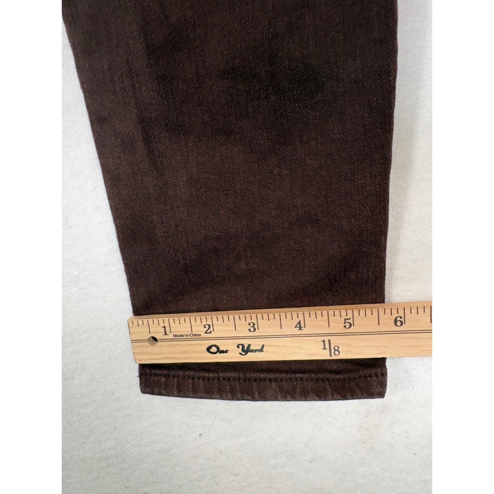 Bonobos Mens Slim Taper Pants Brown 29x30 Five Pocket Chino Jeans - Picture 13 of 14